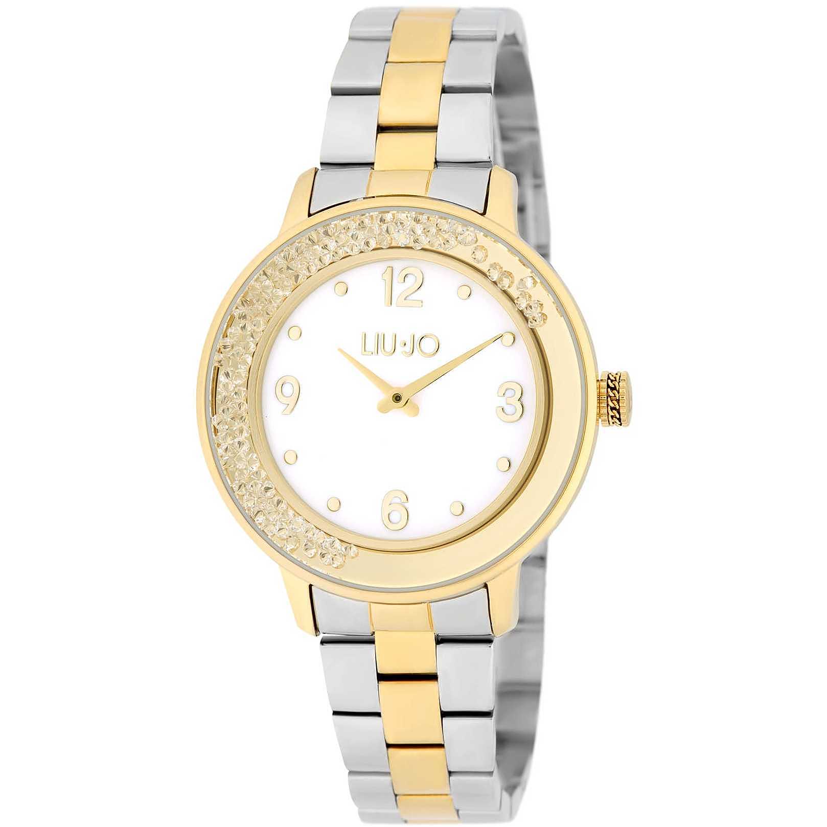 Orologio Donna Acciaio Liu Jo Luxury Dancing Zirconi Solo Tempo Quarzo